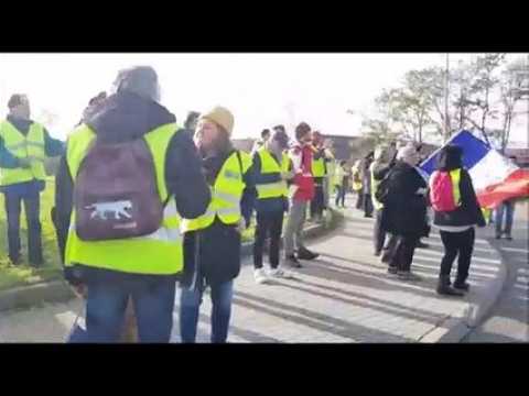 200 gilets jaunes à Colmar