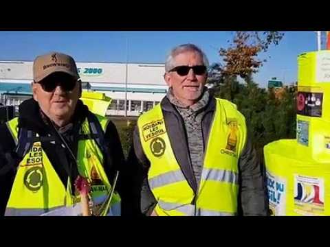 Les Gilets jaunes de Noidans-lès-Vesoul (70) célèbrent leur un an