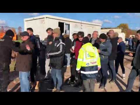 Football - petit tour accéléré du stade de la Colombière d'Epinal avant le match de Coupe de France  contre Sochaux