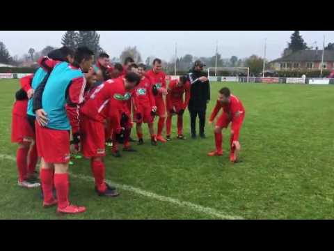 Haute-Saône (70) : la joie des joueurs du FC 4 Rivieres après leur superbe qualification face à Chassieu Decines
