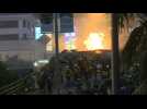 PLA soldiers watch from barracks as Hong Kong protest intensifies - Label : AFPTV - First images - Category : News