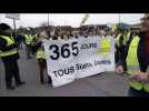 Gilets jaunes à Saint-Avold : début du cortège