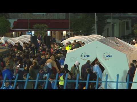 Albanians shelter in tents after deadly quake