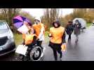 250 marcheurs contre les violences familiales