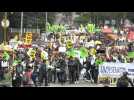 Hundreds march during general strike in Colombia - Label : AFPTV - First images - Category : News