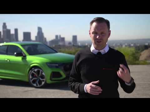 Sneak preview Audi RS Q8 in Los Angeles