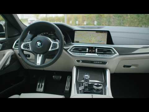 BMW X6 M50i Interior Design