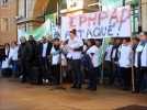 Deux cents personnes réunies à Pontarlier pour manifester leur soutien aux personnels de l'Ehpad