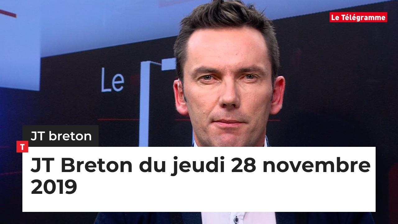 JT Breton du jeudi 28 novembre 2019 (Le Télégramme)