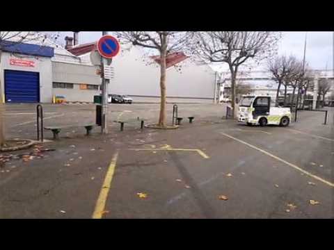Une navette autonome testée sur le site PSA de Sochaux