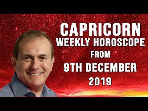 Capricorn Weekly Astrology Horoscope 9th December 2019