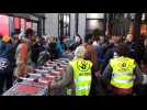 Besançon : la manifestation anti black friday dégénère à l’entrée du magasin Géant de Châteaufarine