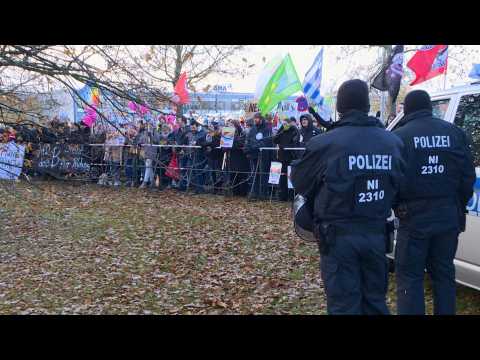 Demonstration in Braunschweig as Germany's far-right AfD party elects new leaders