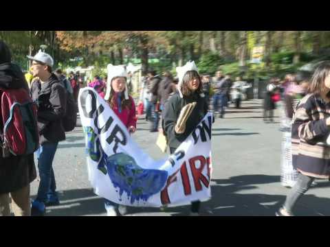 Friday for Future: Youths in Japan take part in climate change protest