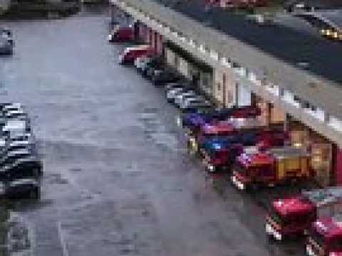Les sapeurs-pompiers en grève à Metz laissent les sirènes
