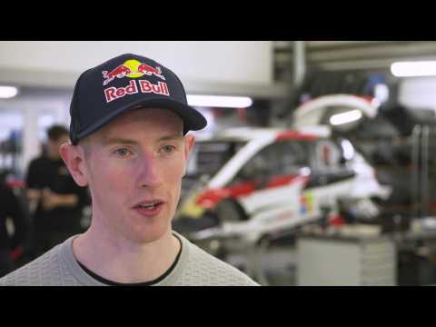 Toyota's new lineup in the WRC Interview Elfyn Evans
