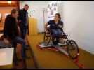Un home-trainer handisport fabriqu&eacute; par les employ&eacute;s de Dow - Label : Les Dernières Nouvelles d'Alsace - Category : News