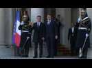 Merkel and Zelensky arrive at Elysee Palace for landmark Paris summit on Ukraine