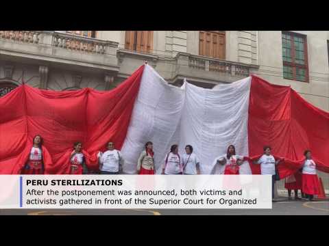 New delay in forced sterilizations case in Peru