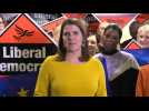 UK election: Lib Dem leader Jo Swinson addresses supporters in London