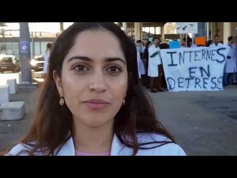 Besançon (25) :  les internes en médecine en grève illimité