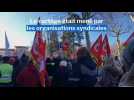 Manifestation contre la réforme des retraites à Roanne