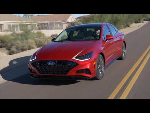 2020 Hyundai Sonata Driving Video
