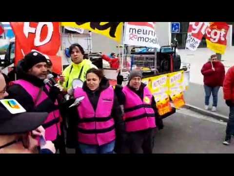 3e journée de mobilisation contre la réforme des retraites à Nancy