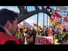 Colmar : Manifestation contre la réforme des retraites