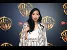 Awkwafina deflects with humour