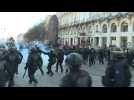 Police clash with protesters during Bordeaux demo against pensions reform
