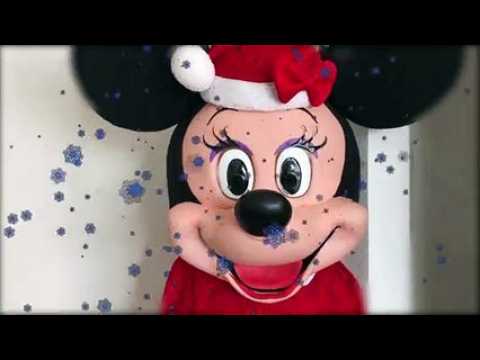Le marché de Noël de Cernay s'offre la mascotte de Minnie