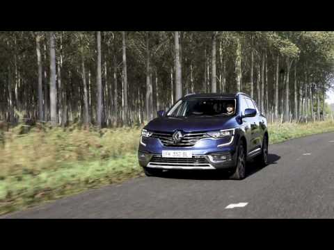 2019 New Renault KOLEOS in Saxony blue Initiale Paris version Driving Video