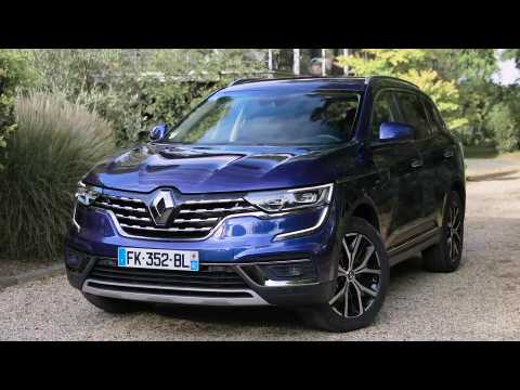 2019 New Renault KOLEOS Design in Saxony blue Initiale Paris version
