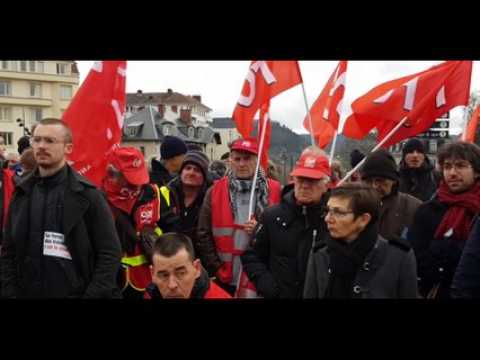 Besançon : les cheminots déterminés à combattre la réforme des retraites