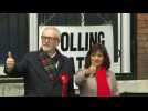 Corbyn votes in Britain's snap 'Brexit election'