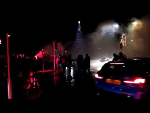 Circulation filtrée : les syndicats occupent le pont à Thionville