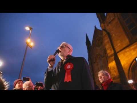 Jeremy Corbyn participates in campaign event in Glasgow