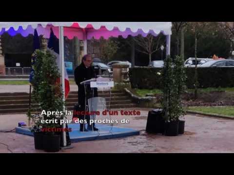 Attentat de Strasbourg - commémoration du 11 décembre place de la République