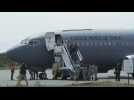 Relatives of missing Chilean plane's passengers land in Punta Arenas