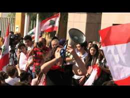 Students take to Lebanon streets as protests grow