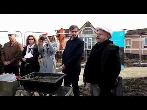 Chateau-Salins : la première pierre des travaux de rénovation et d'extension de l'hôpital est posée