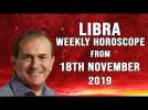 Libra Weekly Horoscopes from 18th November 2019 - push to meet earthy desires...