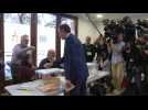 Spanish Prime Minister Pedro Sanchez casts his vote