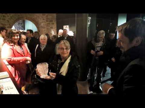 Un accueil particulier pour le demi-millionième visiteur du Musée Lalique