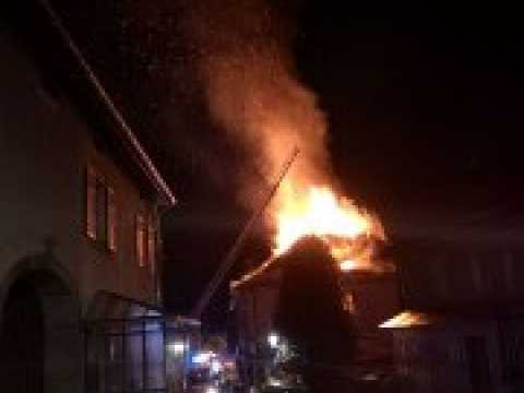 Incendie de la mairie de Clairgoutte (70) : les vidéos de nos lecteurs