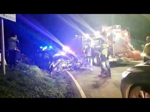 Un mort et quatre blessés dans un accident à Chardogne (55)
