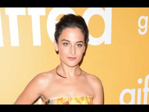 Jenny Slate had an entire sausage in her mouth when her fiance proposed