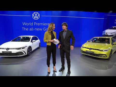 World premiere of the all-new Volkswagen Golf 8 - Joachim Löw