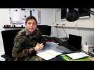 Travaux au 1er Régiment d'Infanterie : trois questions au sous-lieutenant Marion Devaux, officier de communication